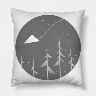 Paper Plane Pillow