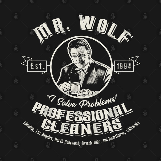 Mr. Wolf Cleaning Services by Alema Art