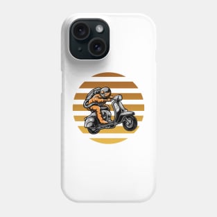 Astronaut Scooter Phone Case