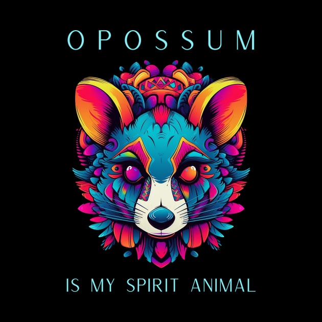 Opossum Is My Spirit Animal by RefinedApparelLTD