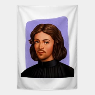 English Composer Thomas Tallis illustration Tapestry