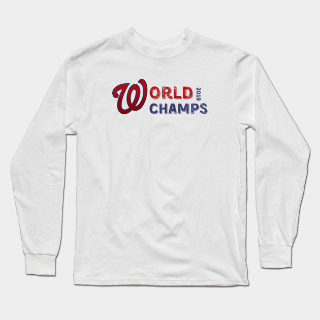 washington nationals long sleeve shirt