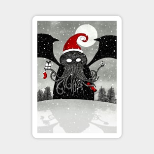 A Cthulhu Christmas Magnet