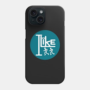 I like running. Phone Case