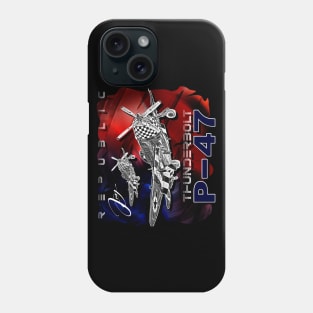 P47 Thunderbolt Republic World War II Fighter Aircraft Phone Case