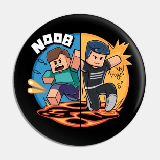 Roblox Kids Noob vs Pro Pin