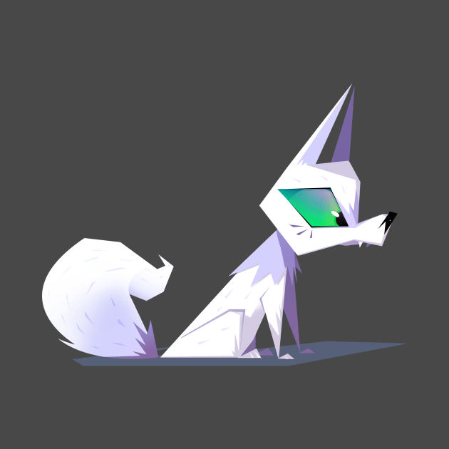 Fantasy pup by Polygonal Mess