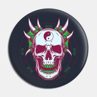 Skull of tai chi N°9 Pin