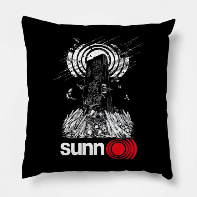 Sunn O))) Pillow by AinisticGina