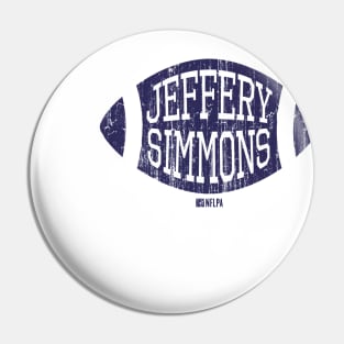 Jeffery Simmons Tennessee Football Pin