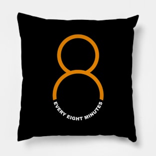 'Every Eight Minutes' Human Trafficking Shirt Pillow