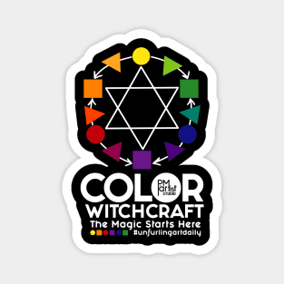 Color Witchcraft (White Lettering) PM artist Studio Magnet