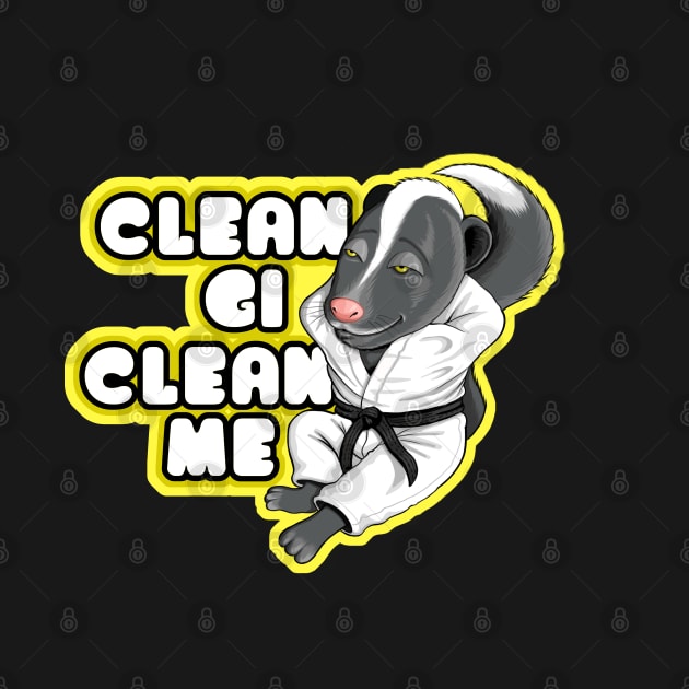 Clean Gi Clean Me - Pristine Skunk by undersideland