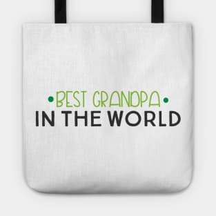 Best Grandpa In The World Tote