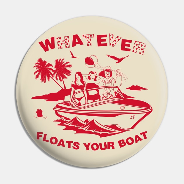 Whatever Floats Your Boat Pin by wolfkrusemark