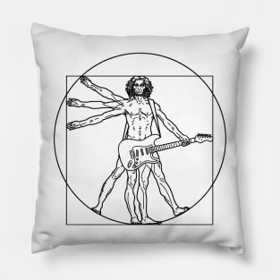 Guitarvian Man Pillow