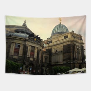 Dresden Germany sightseeing trip photography from city scape Europe trip Tapestry