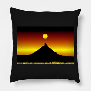 Sunrise over Black Butte Pillow