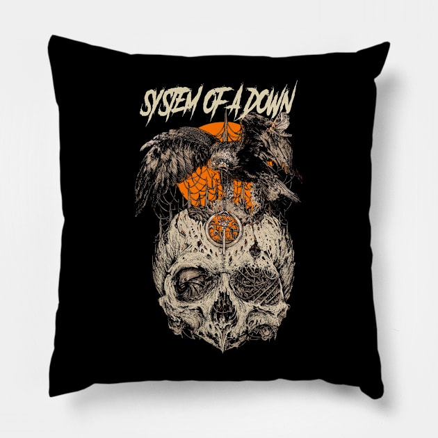 SYSTEM OF A DOWN VTG Pillow by Swank Street Styles