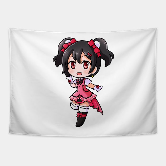 Nico Yazawa chibi Tapestry by Fracassa8