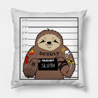 Prison Sloth Pillow