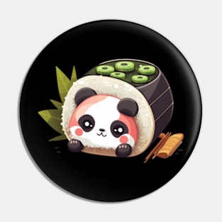 Panda Sushi Pin