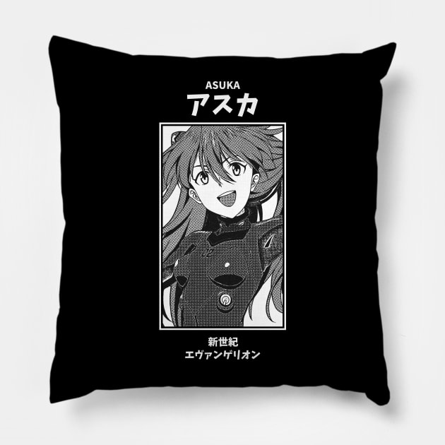 Asuka Langley Neon Genesis Evangelion Pillow by KMSbyZet