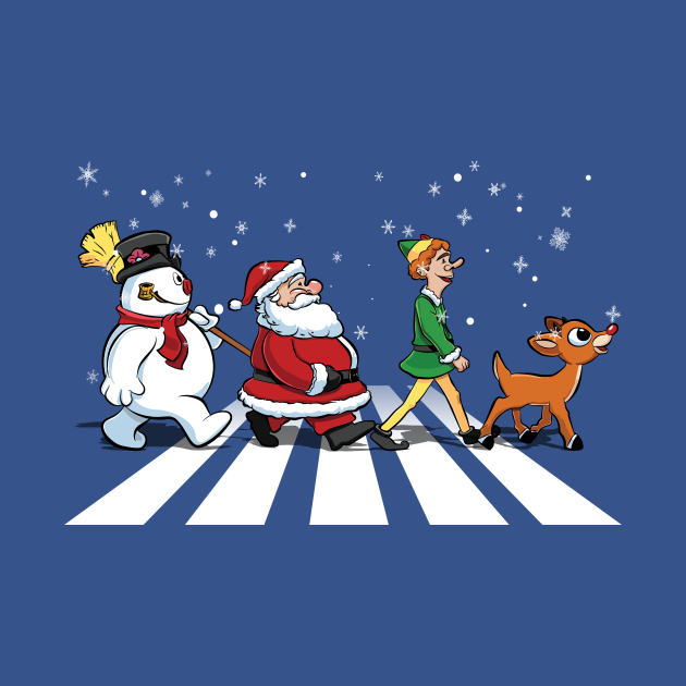 Disover Christmas Road - Christmas - T-Shirt