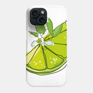 Mojito Lime Slice Phone Case