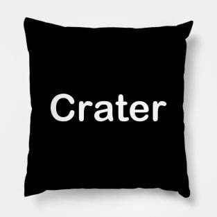 CRATER Pillow