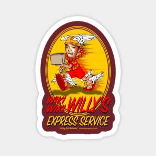 Wiki Wiki Willy's Express Service Magnet