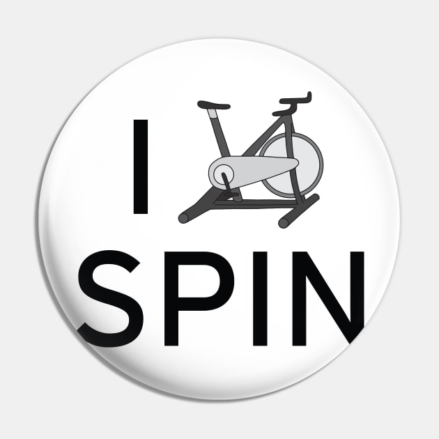 I Love Spin Pin by murialbezanson