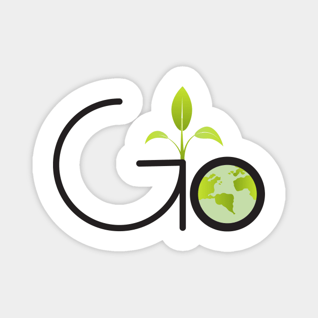 Go Green Magnet by Double You Store