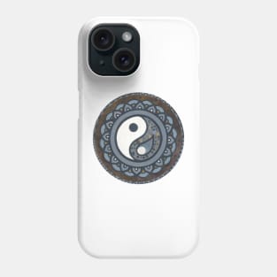 Mandala Yin and Yang, variant 2 Phone Case