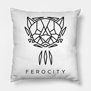Feline's Ferocity Pillow