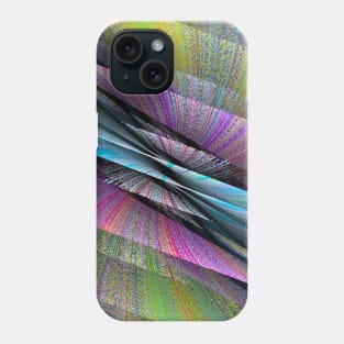 Geometric Futures #14 - Pattern Modular Synth Glitch Artwork Phone Case