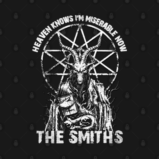 heaven knows i'm miserable now, metal satanic by man & moon13