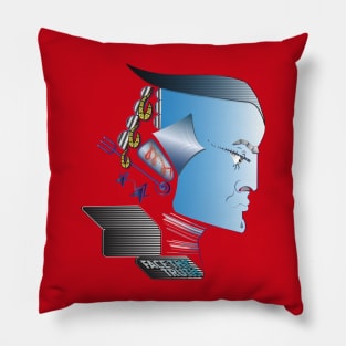 Face Thy Truth_Blue Pillow