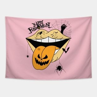 Ghost Halloween Costume Funny Boo Tapestry