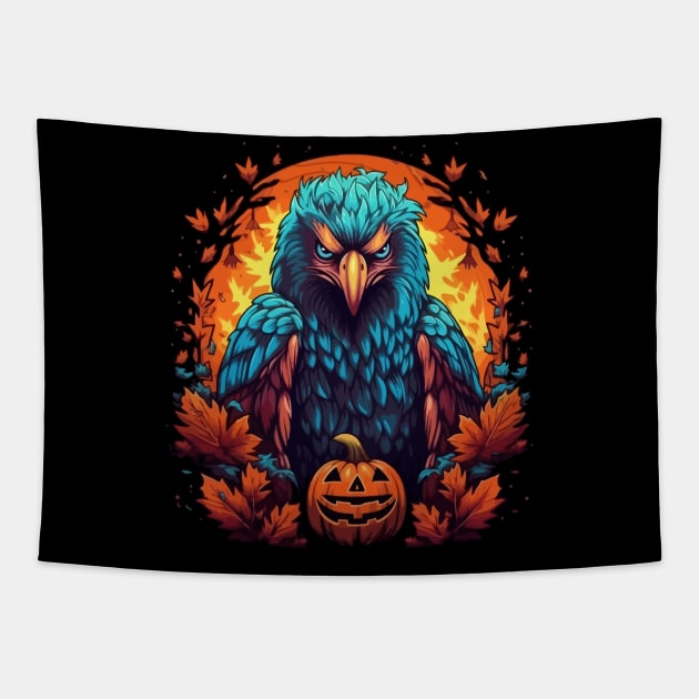 Eagle Halloween Tapestry by JH Mart