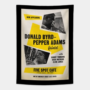 Donald Byrd and Pepper Adams Quintet - Five Spot Cafe - NYC - 1958 Tapestry