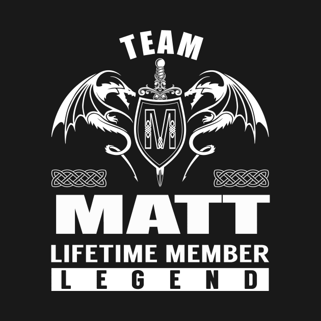 Team MATT Lifetime Member Legend by Lizeth