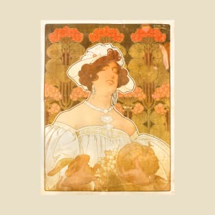 Illustration by Henri Privat-Livemont (1901) T-Shirt