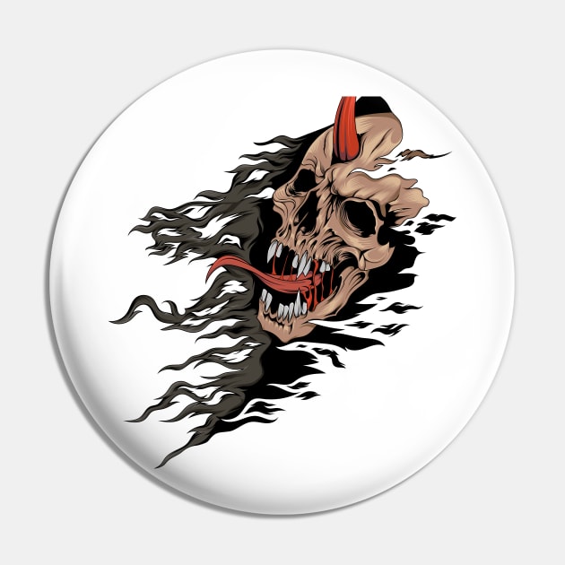 cloaked skull concept Pin by Mako Design 