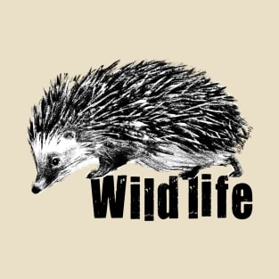 Wild hedgehog T-Shirt