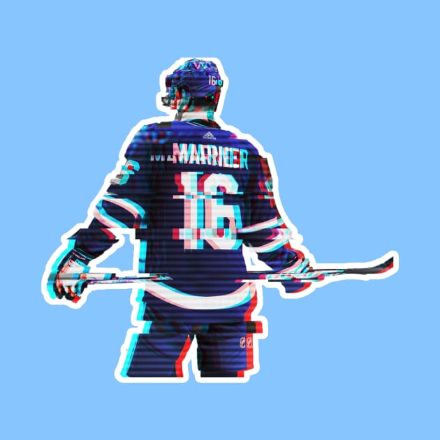 Mitch Marner Glitchy by MB Sports Apparel