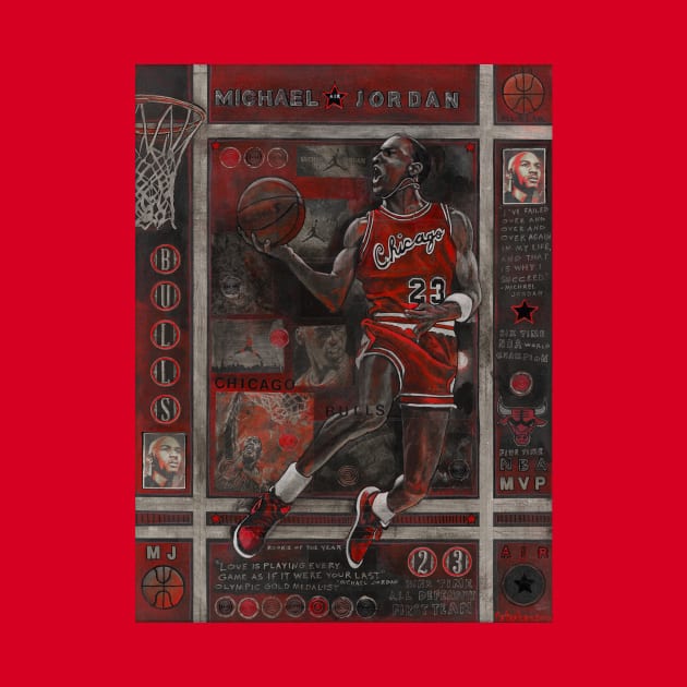 Michael Jordan by Raybomusic01