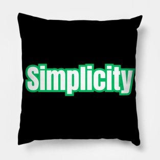 Simplicity Pillow