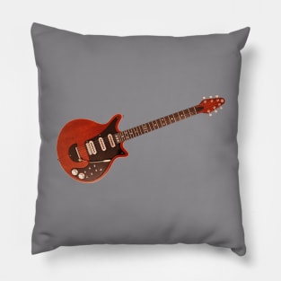 Red Special Guitar Pillow