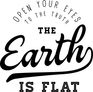 The Earth is Flat Magnet